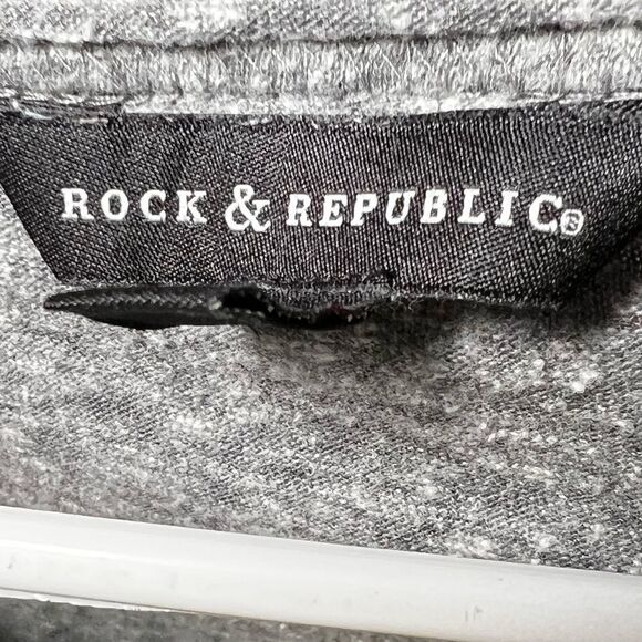 - Rock & Republic Short-sleeve embellished top Women’s XL - Picture 6 of 8